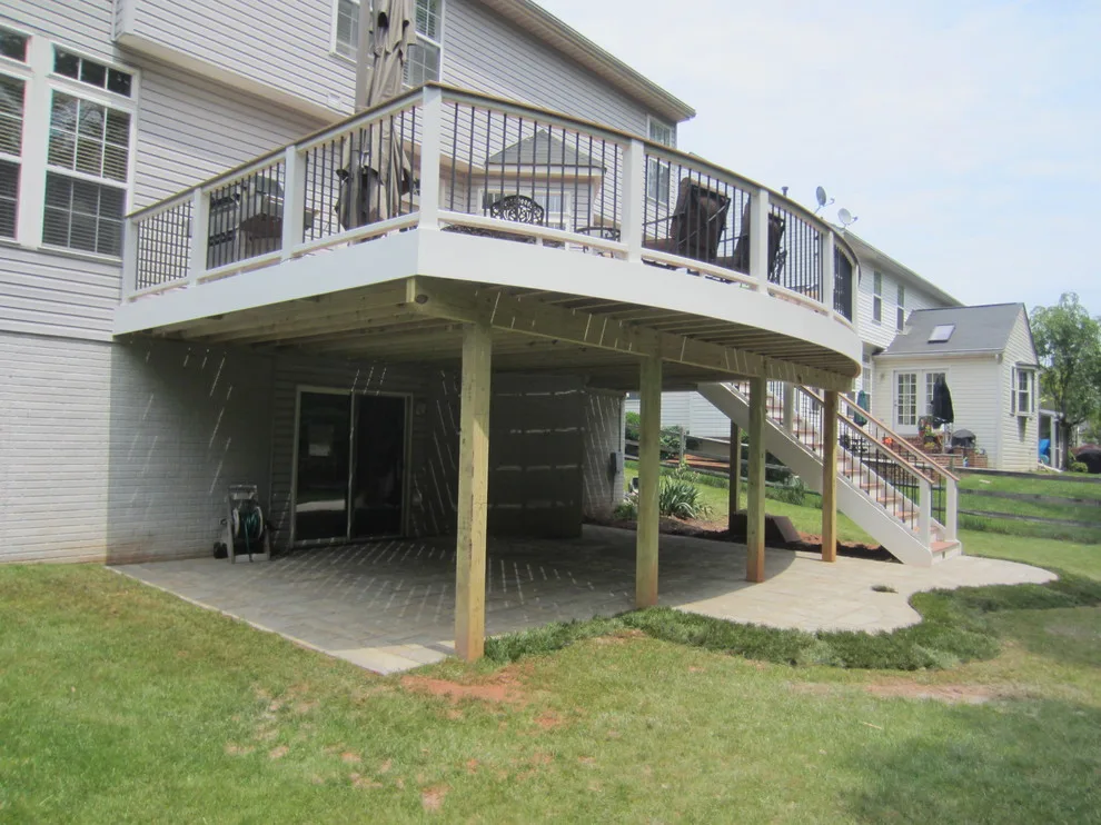 Deck and Patio Combination by Deckscapes Of VA, LLC - Photo 24