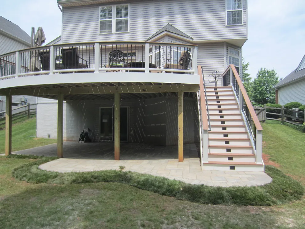 Deck and Patio Combination by Deckscapes Of VA, LLC - Photo 35
