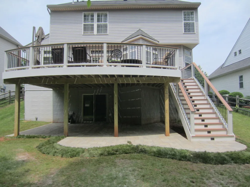 Deck and Patio Combination by Deckscapes Of VA, LLC - Photo 18