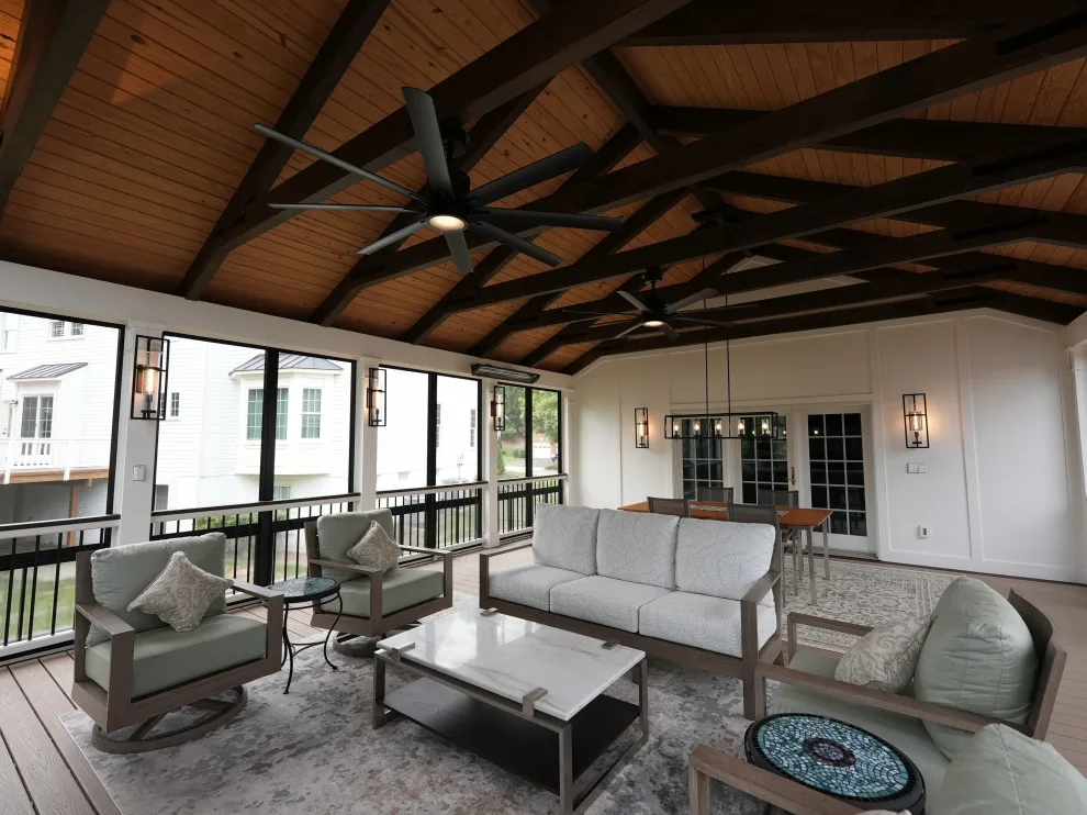 Deck and Patio Combination by Deckscapes Of VA, LLC - Photo 26