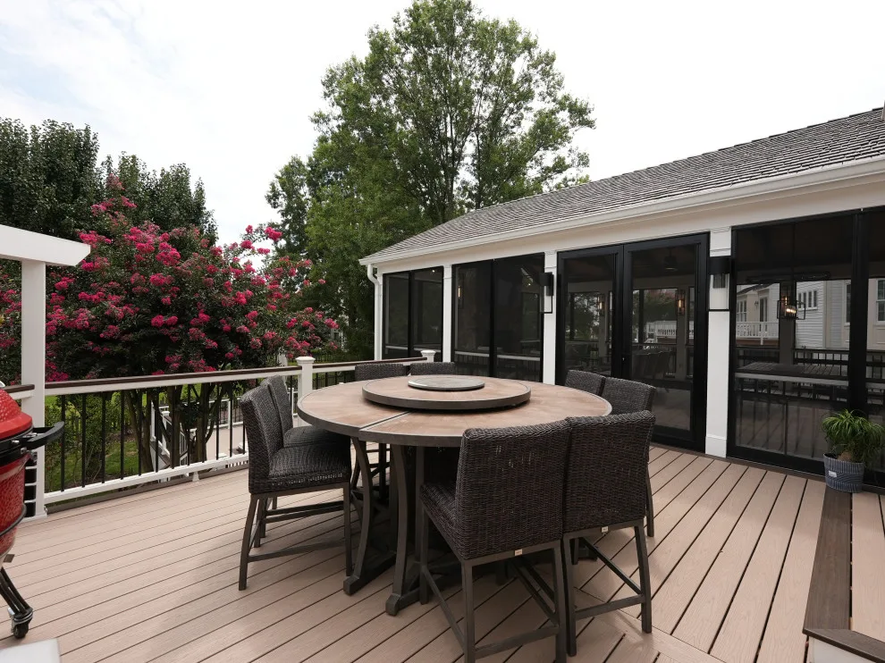 Deck and Patio Combination by Deckscapes Of VA, LLC - Photo 21
