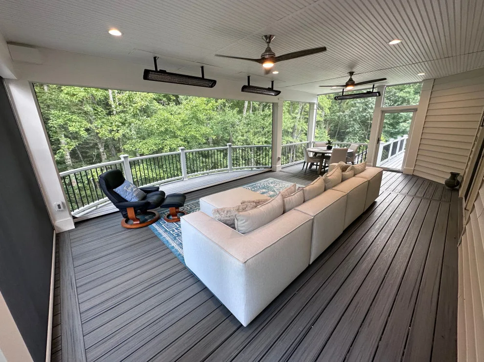 Deck and Patio Combination by Deckscapes Of VA, LLC - Photo 31