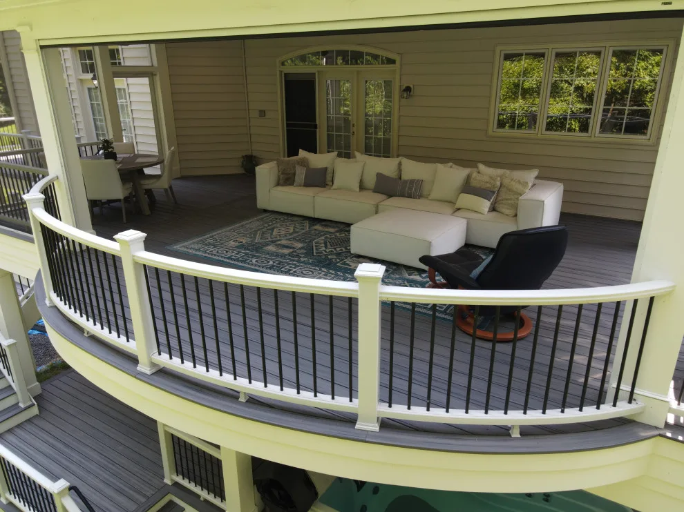 Deck and Patio Combination by Deckscapes Of VA, LLC - Photo 15