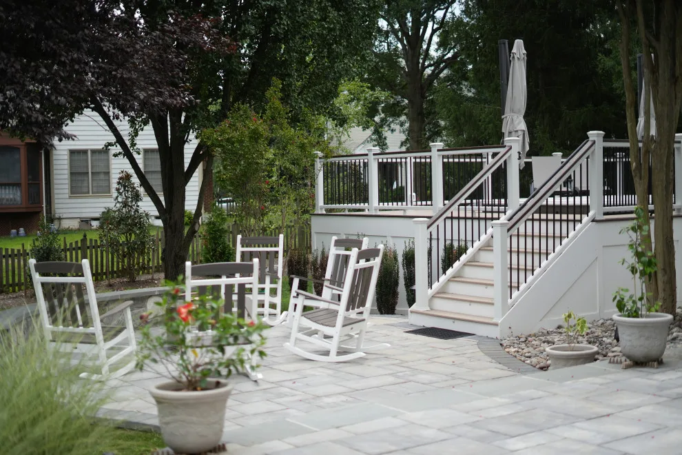 Deck and Patio Combination by Deckscapes Of VA, LLC - Photo 12