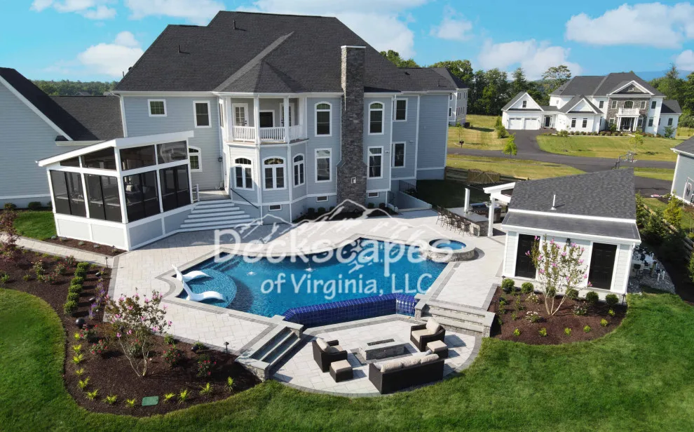 Deck and Patio Combination by Deckscapes Of VA, LLC - Photo 22