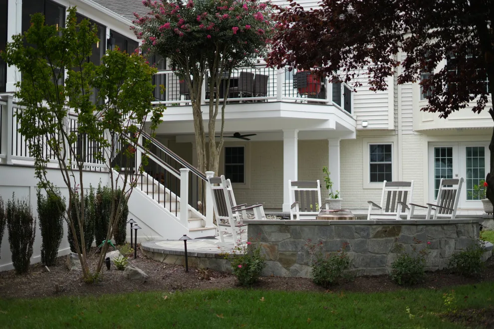 Deck and Patio Combination by Deckscapes Of VA, LLC - Photo 5