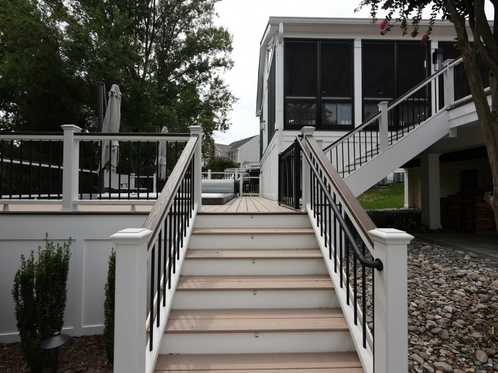 Deck and Patio Combination by Deckscapes Of VA, LLC - Photo 8