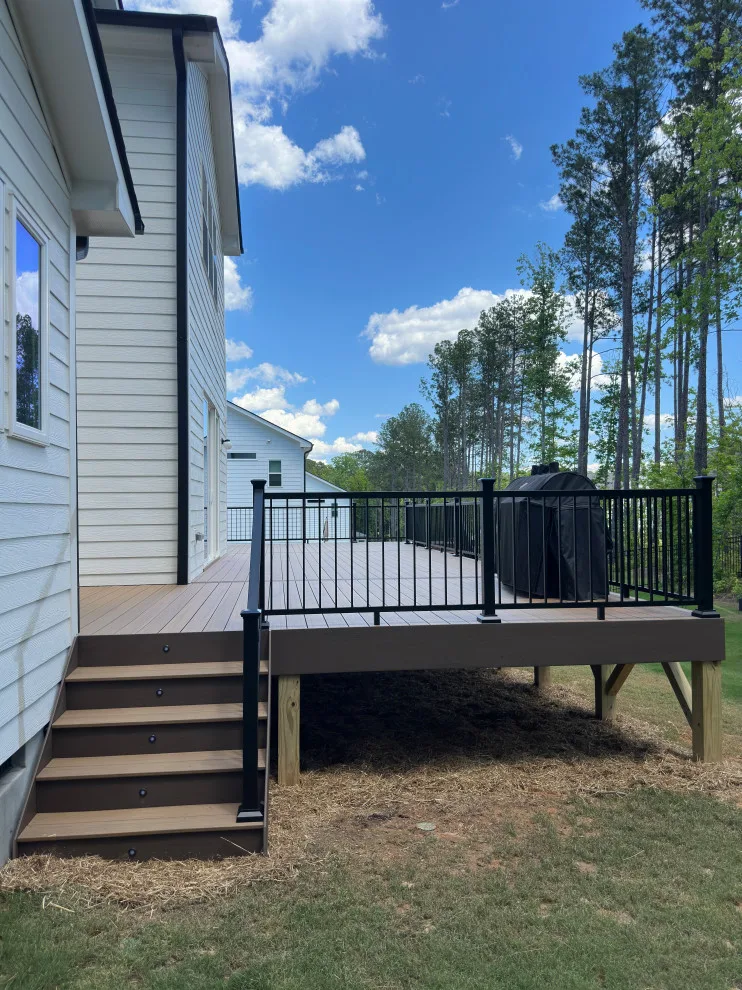 Deck Expansion with Composite Materials by JM Decks And Fences - Photo 5