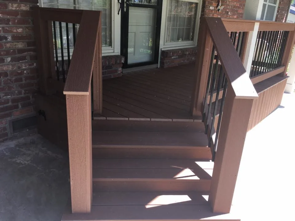 Composite Patio by Lazo Pro Patios & Decks - Photo 5