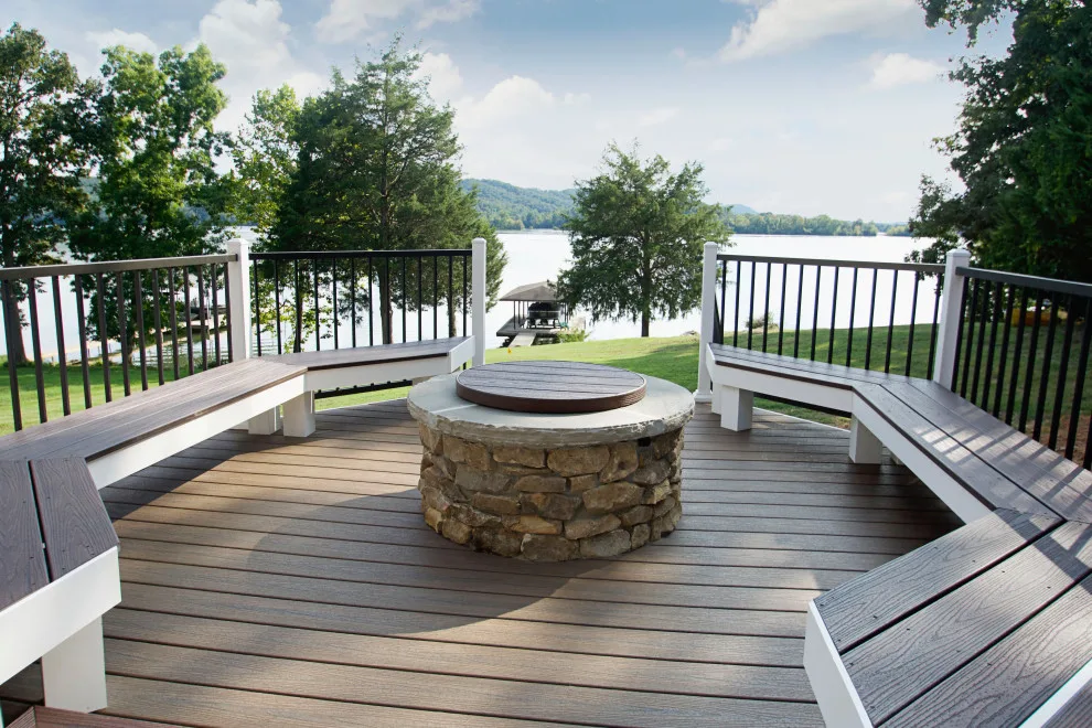 Watts Bar Lake Composite Deck by Smoky Mountain Deck Builders - Photo 15