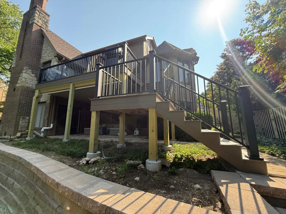 Overland Park, Kansas Under Deck Ceiling Composite Deck by DW Elite Decks - Photo 2