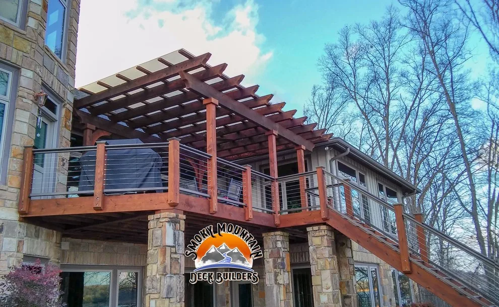 DECK WITH A SCENIC VIEW by Smoky Mountain Deck Builders - Photo 2