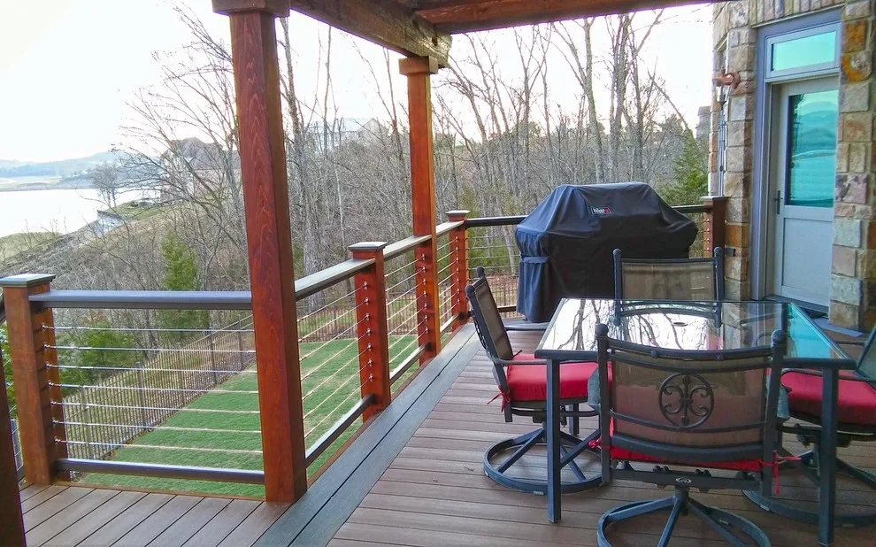 DECK WITH A SCENIC VIEW by Smoky Mountain Deck Builders - Photo 3