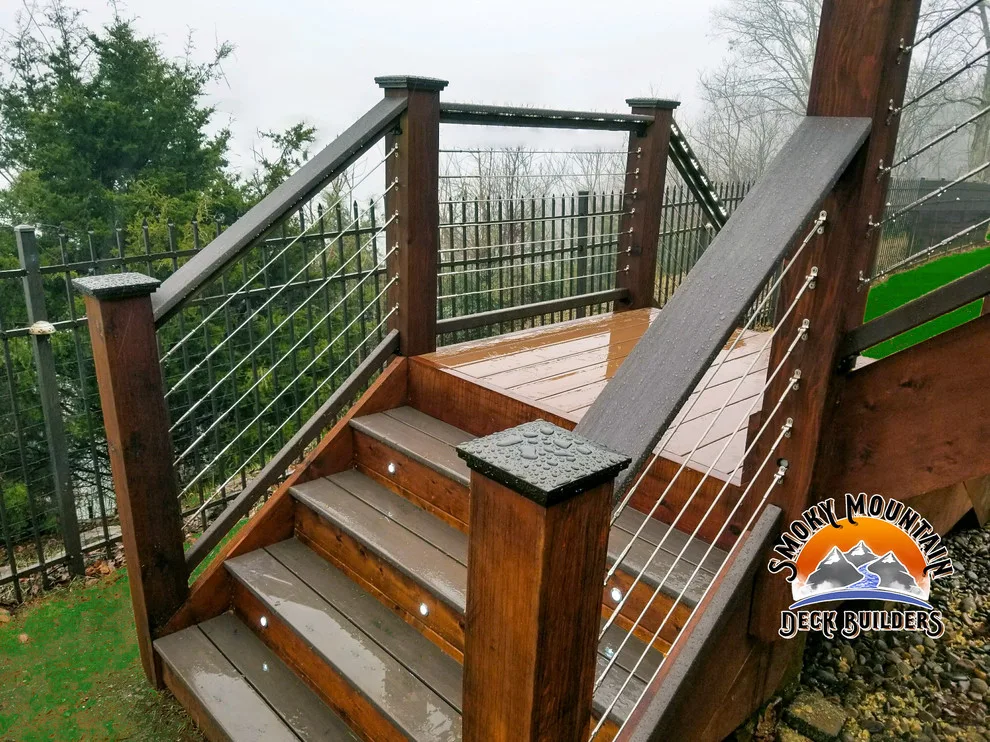 DECK WITH A SCENIC VIEW by Smoky Mountain Deck Builders - Photo 4