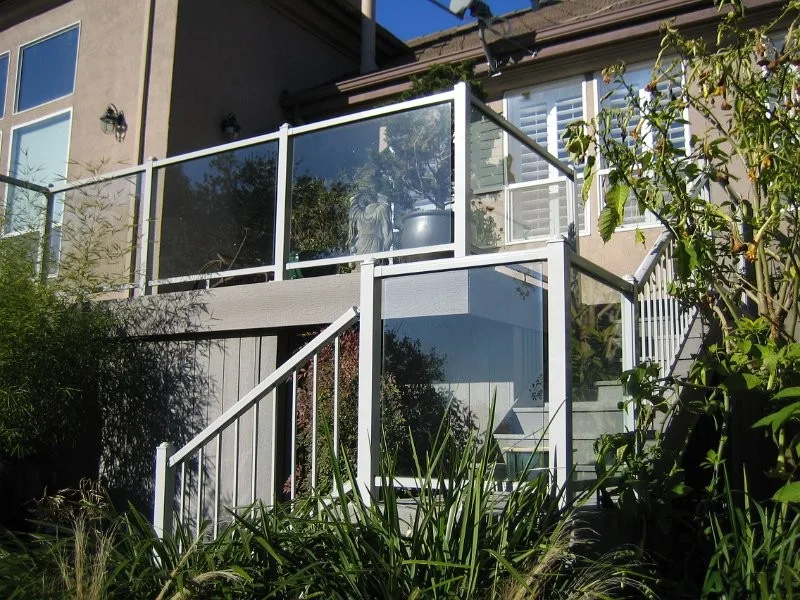 Glass Railing Composite Deck by Tarantino's Yardscapes - Photo 6
