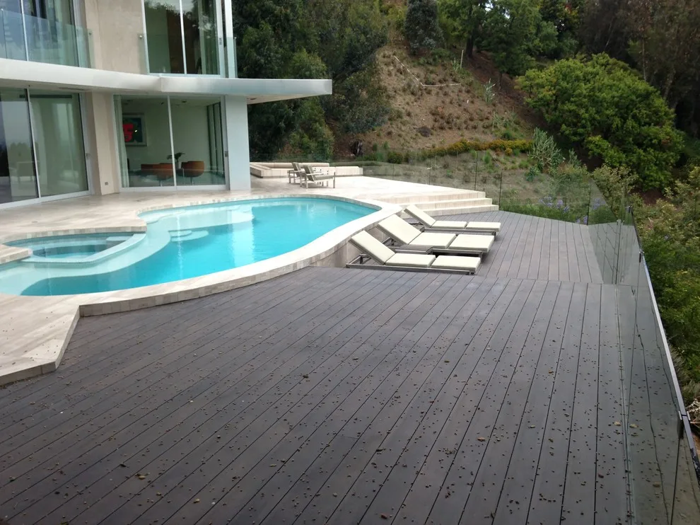 Poolside Composite Deck by Danny Deck Construction, Inc. - Photo 2