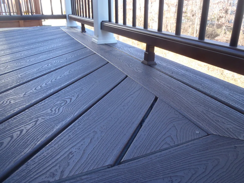 TREX Spiral Staircase Composite Deck by Deckscapes Of VA, LLC - Photo 10