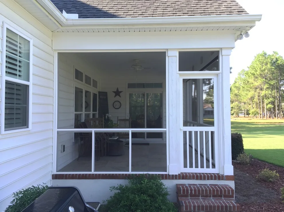 Transform Screen Porch from ScreenTight to Eze Breeze by Screenmobile Of Wilmington NC - Photo 2