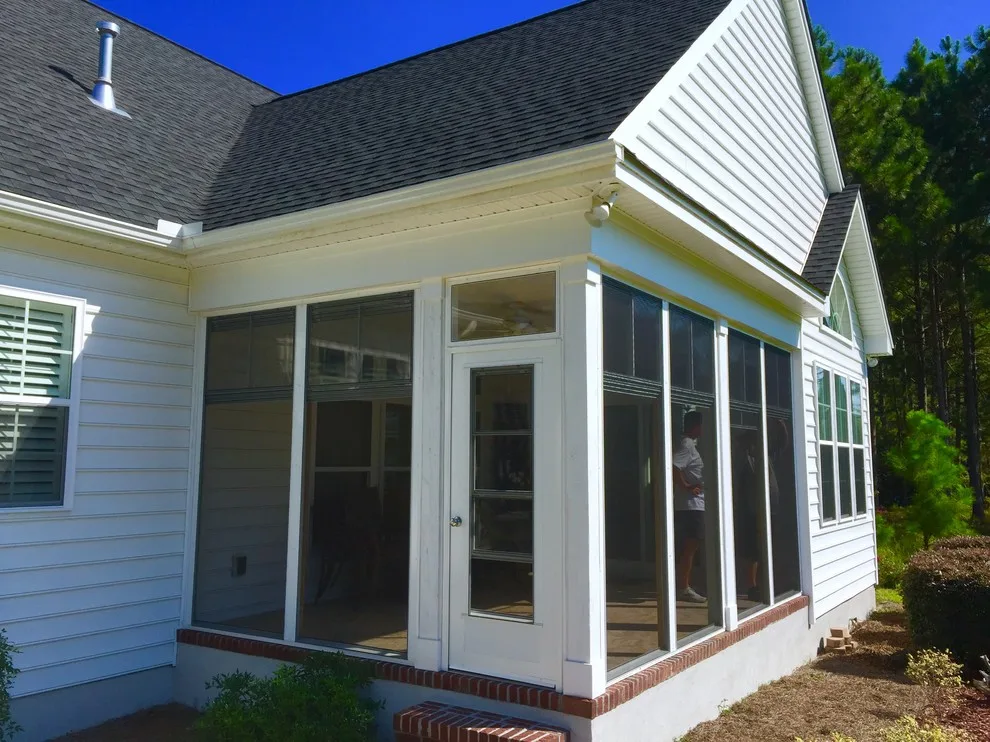 Transform Screen Porch from ScreenTight to Eze Breeze by Screenmobile Of Wilmington NC - Photo 3