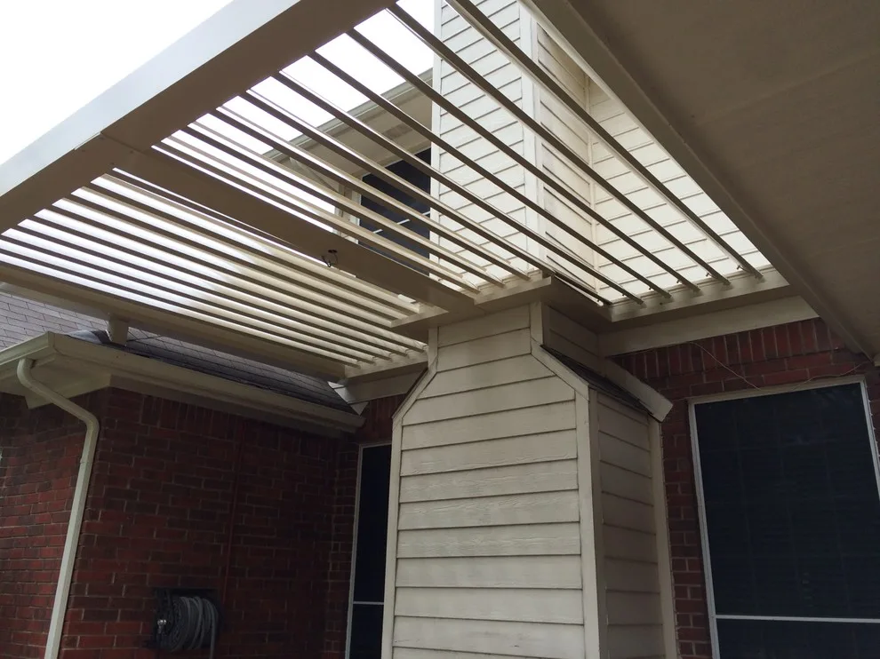 Postless Courtyards by Equinox Louvered Roof - Photo 11