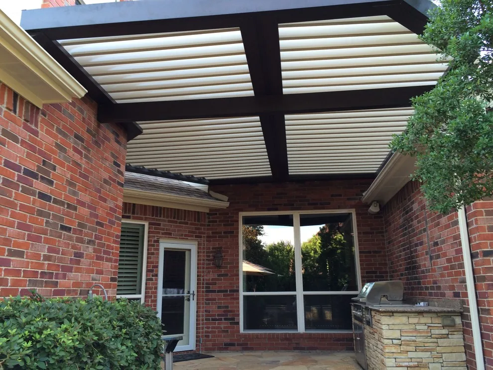Postless Courtyards by Equinox Louvered Roof - Photo 5
