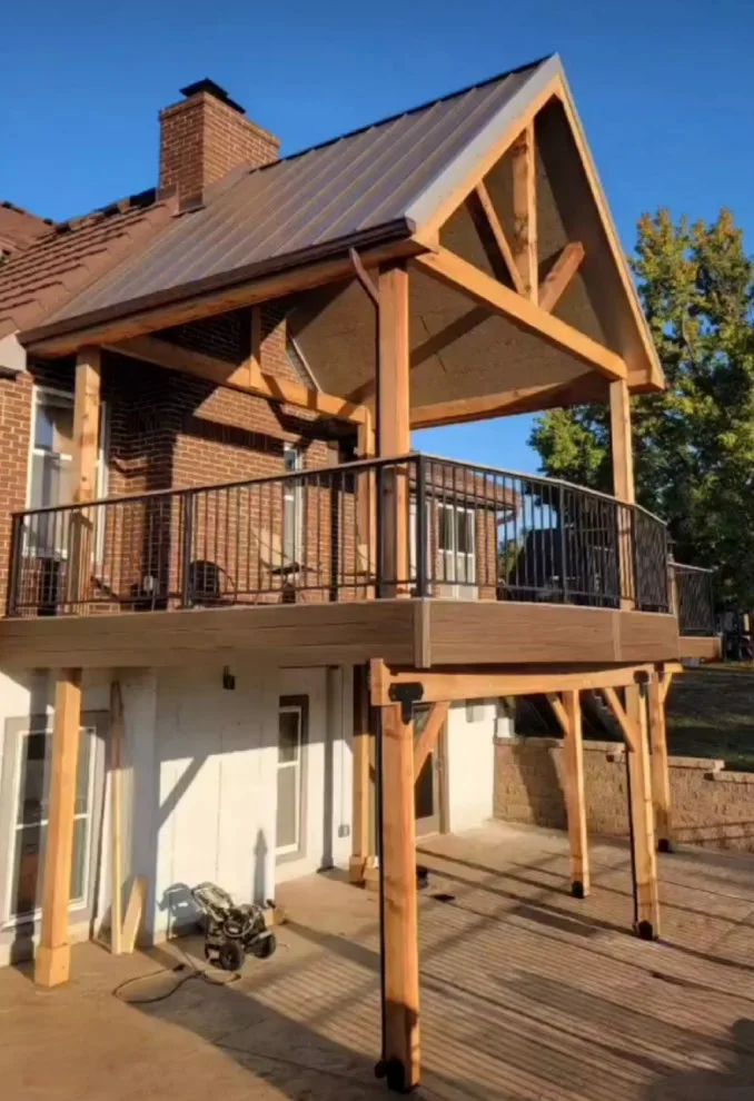 Enclosed patios and roofing frameworks by The Decksperts LLC - Photo 2