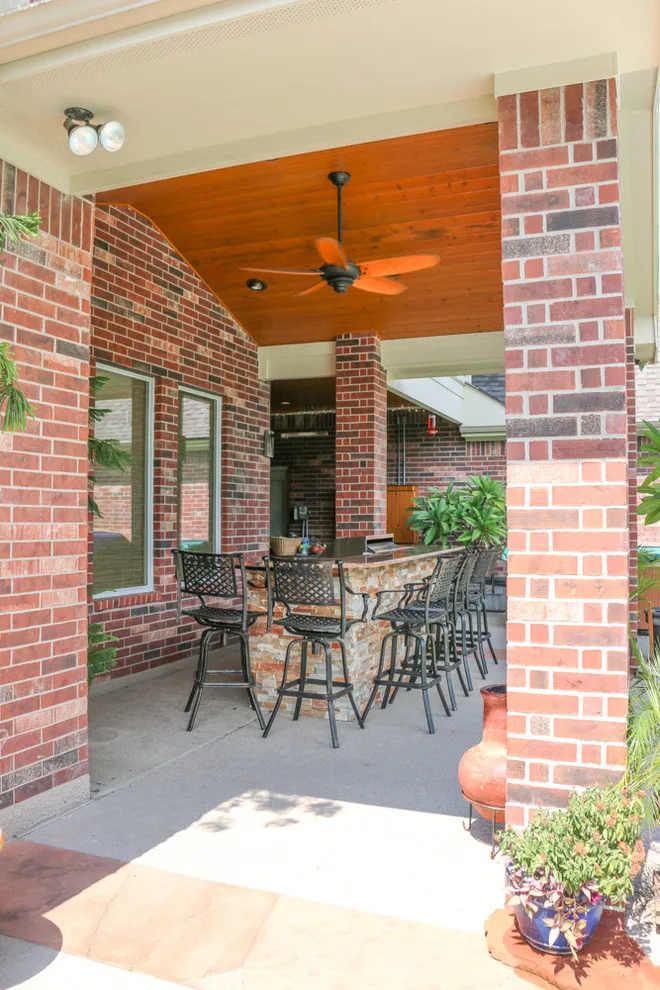 Cypress, TX Outdoor Kitchen with Covered Patio by Tradition Outdoor Living - Photo 5