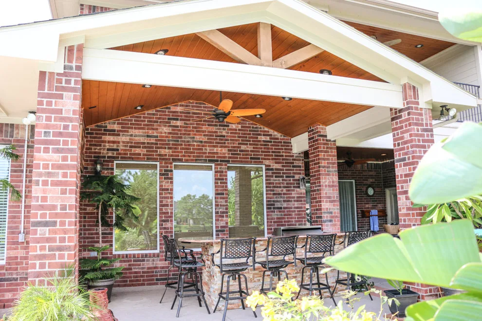 Cypress, TX Outdoor Kitchen with Covered Patio by Tradition Outdoor Living - Photo 10