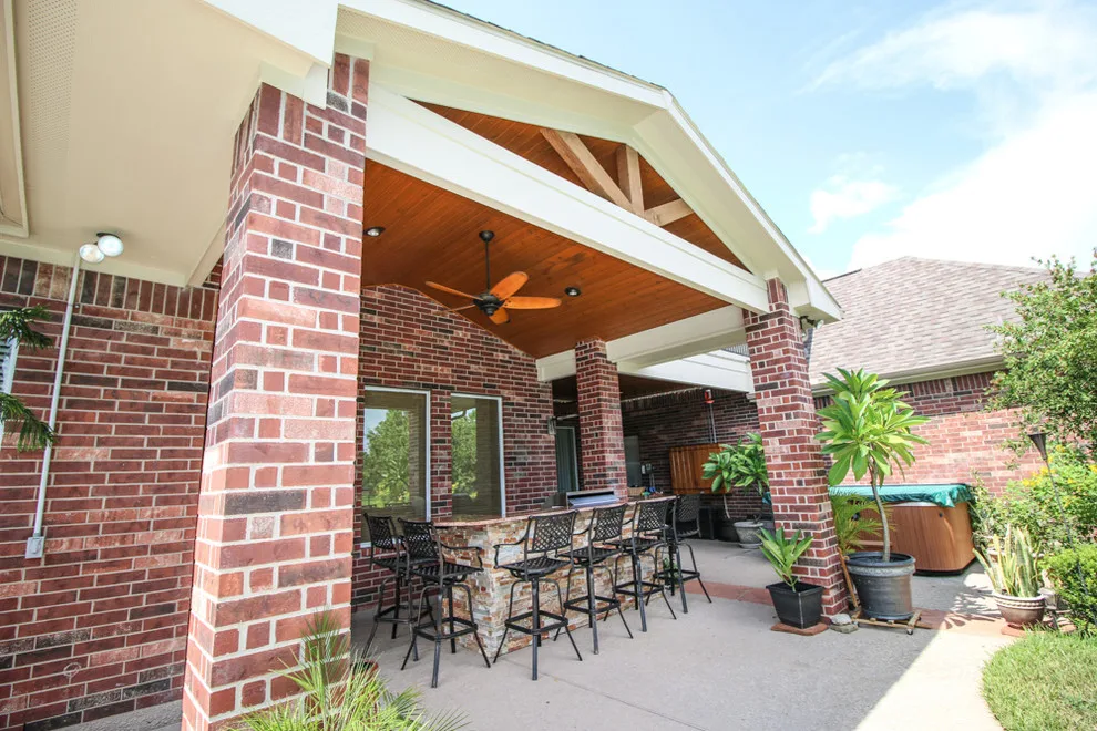 Cypress, TX Outdoor Kitchen with Covered Patio by Tradition Outdoor Living - Photo 12
