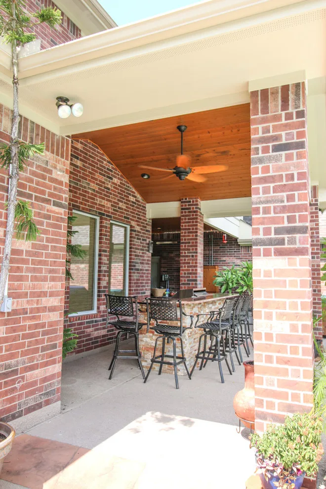 Cypress, TX Outdoor Kitchen with Covered Patio by Tradition Outdoor Living - Photo 4