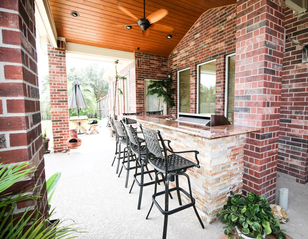 Cypress, TX Outdoor Kitchen with Covered Patio by Tradition Outdoor Living - Photo 3