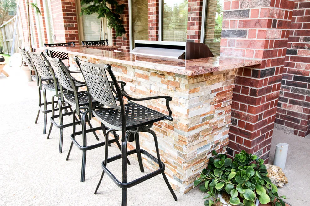 Cypress, TX Outdoor Kitchen with Covered Patio by Tradition Outdoor Living - Photo 11