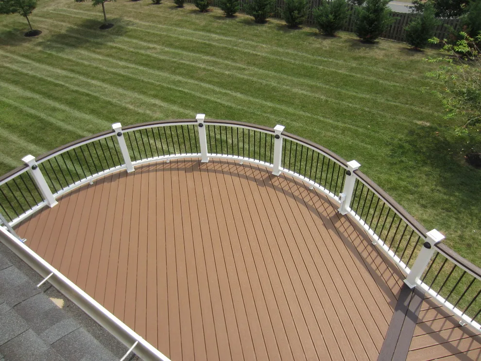 Arched Deck, Bespoke Pergola and Outdoor Space by Deckscapes Of VA, LLC - Photo 12
