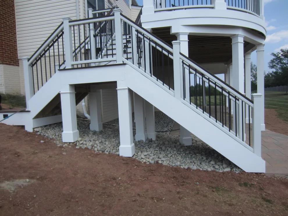Arched Deck, Bespoke Pergola and Outdoor Space by Deckscapes Of VA, LLC - Photo 5