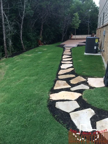 Curved Fiberon Ipe Deck and Leuder Retaining Wall by Austin Add-A-Deck - Photo 7