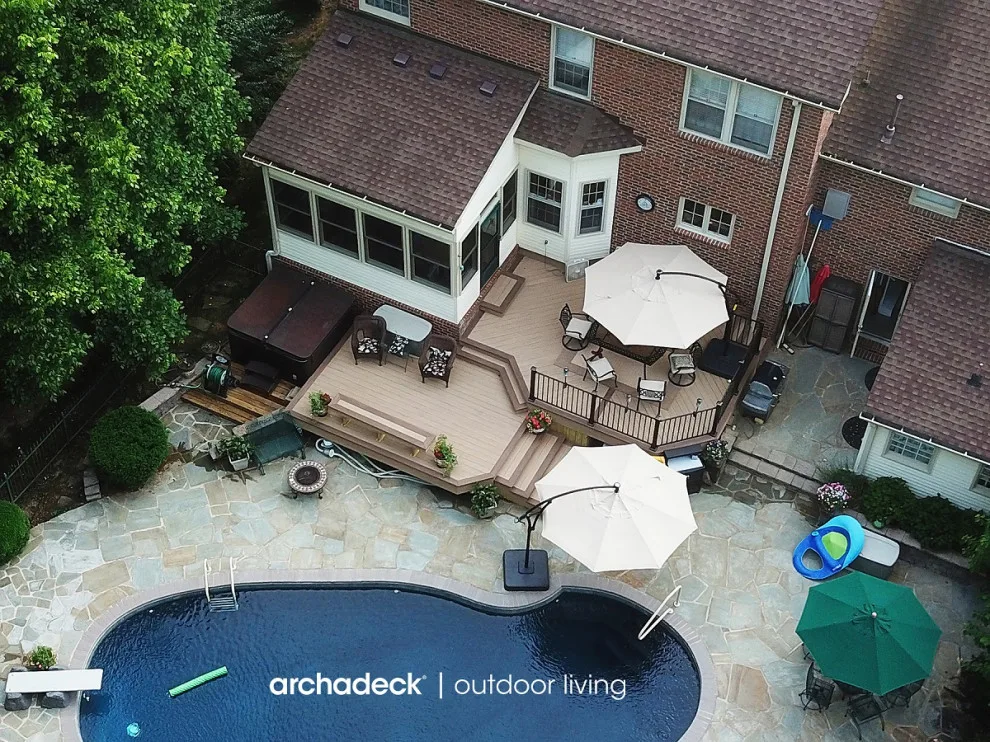 Bespoke AZEK Deck in Kingston Springs, TN by Archadeck Of Nashville - Photo 3