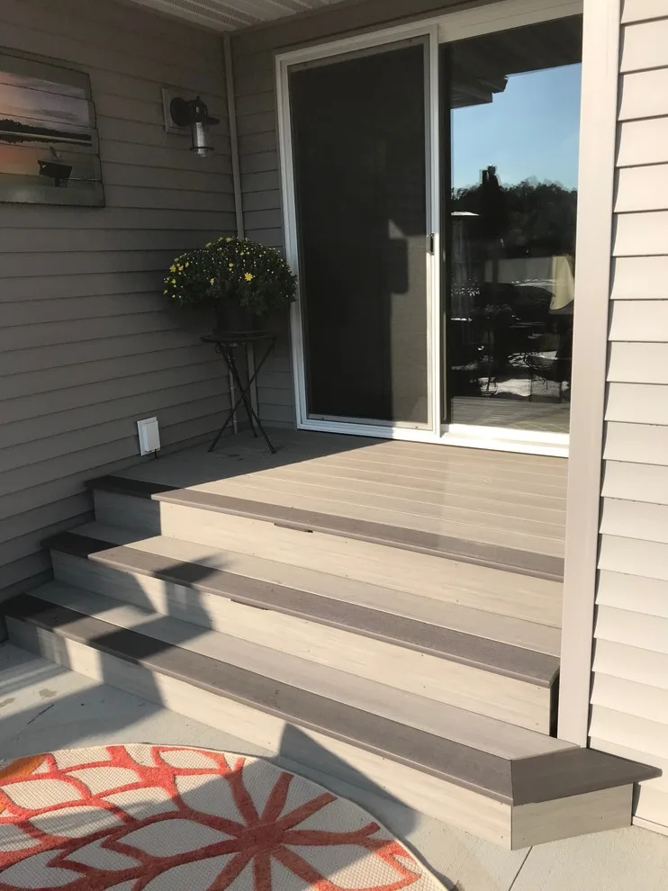 Bespoke Back Steps with Picture Frame Staircase by TECH FIVE Design & Build LLC - Photo 4