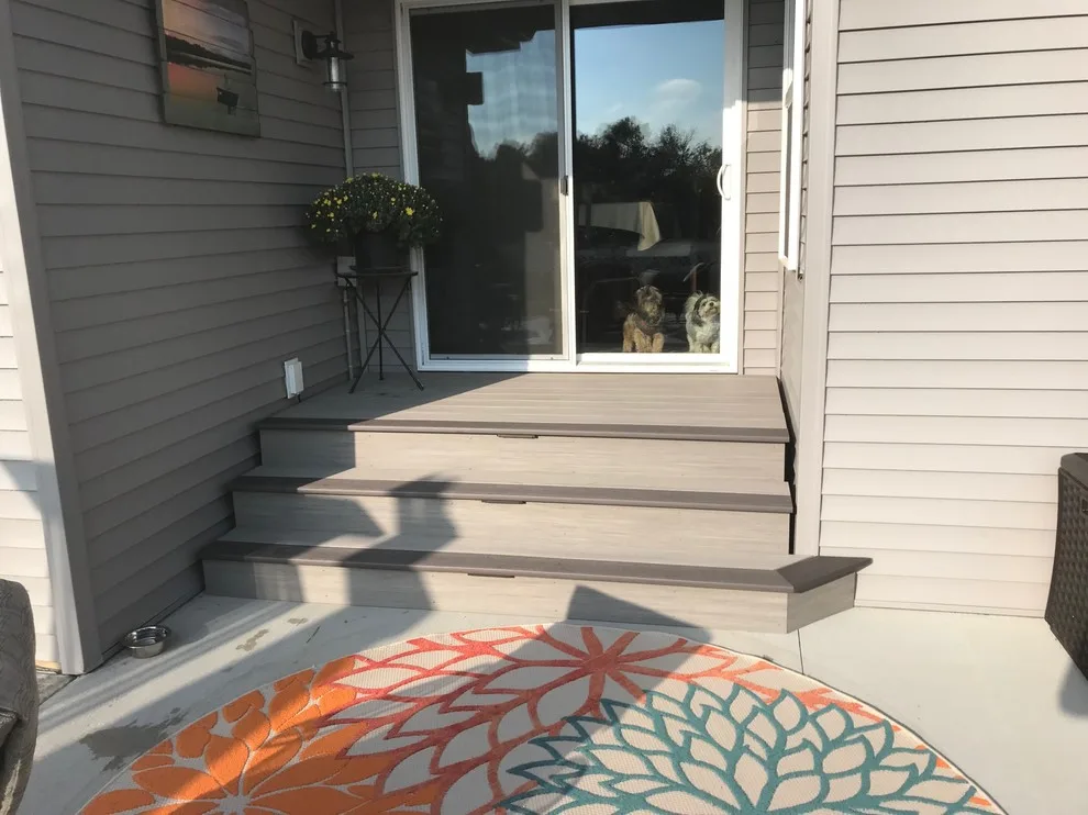 Bespoke Back Steps with Picture Frame Staircase by TECH FIVE Design & Build LLC - Photo 2