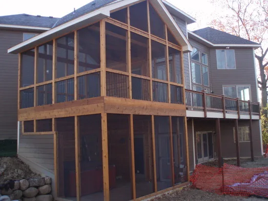 Bespoke Cedar Porch with Underneath Storage by Schonhardt And Sons Home Improvements - Photo 4