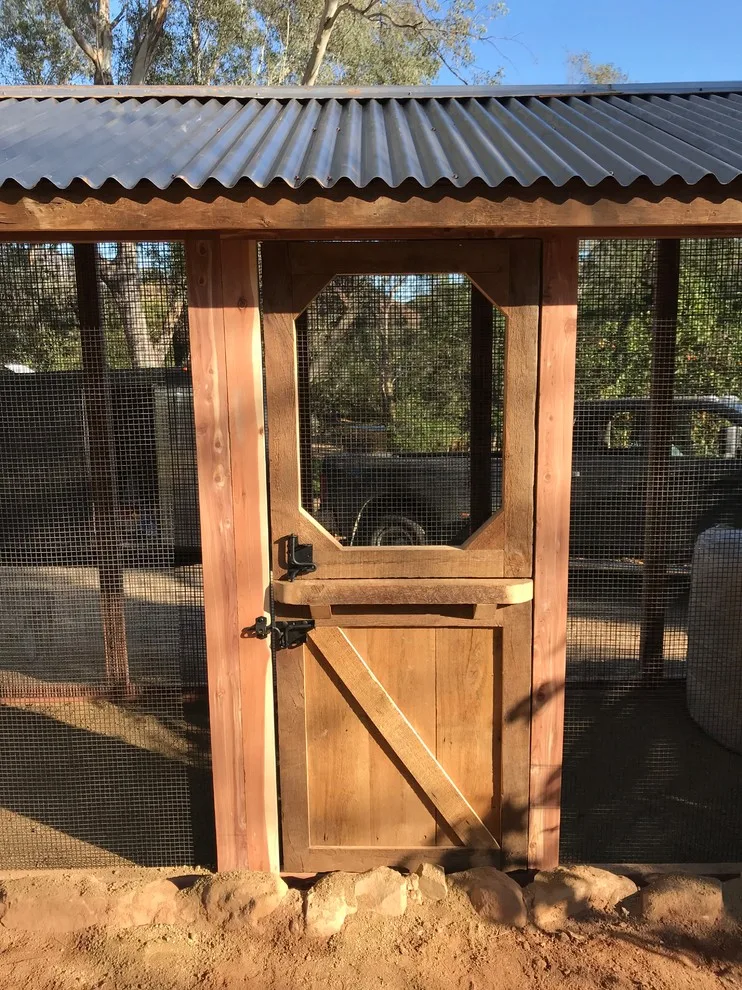 Reclaimed Wood Chicken Coop Design by Carolina Coops - Photo 7