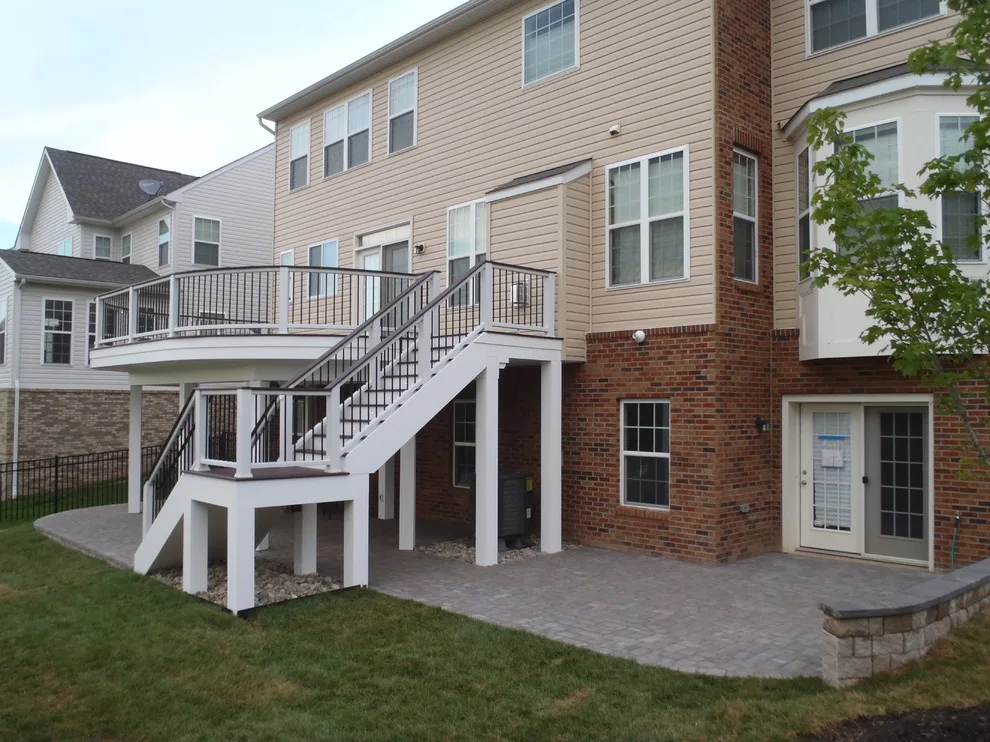 Tailored Curved Deck and Patio by Deckscapes Of VA, LLC - Photo 5