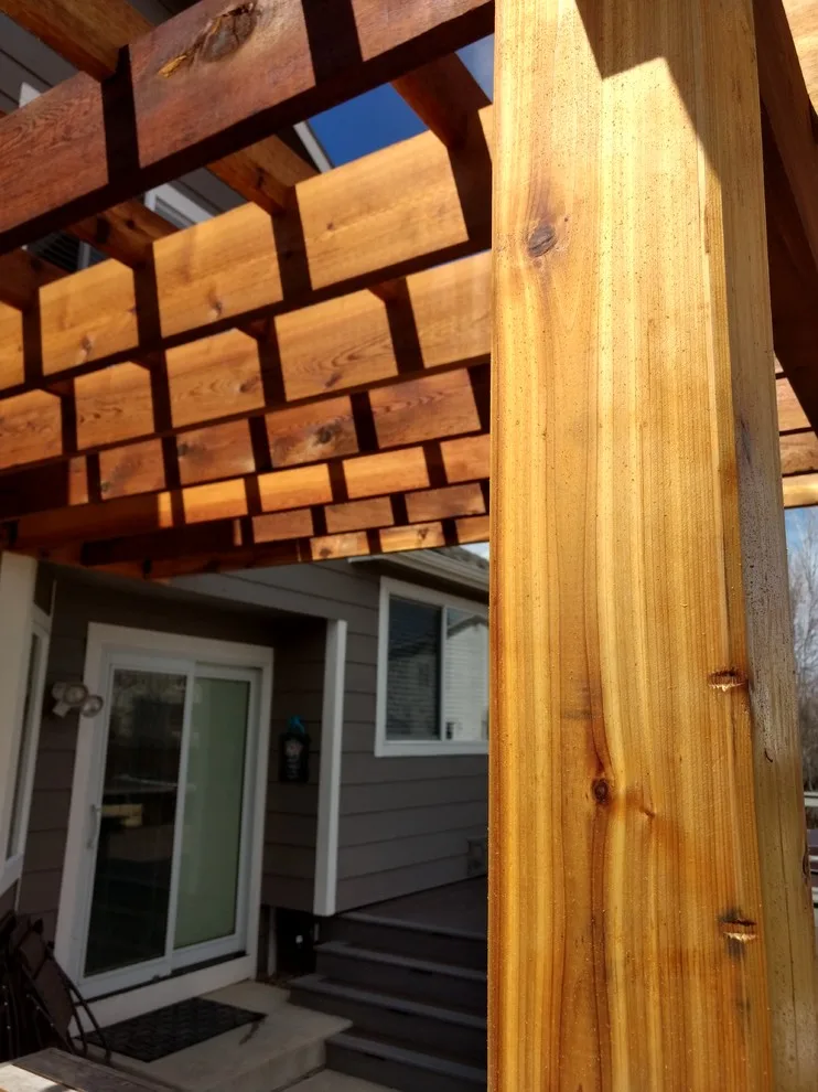 Personalized FiberOn Deck and Cedar Pergola by On Target Carpentry - Photo 5