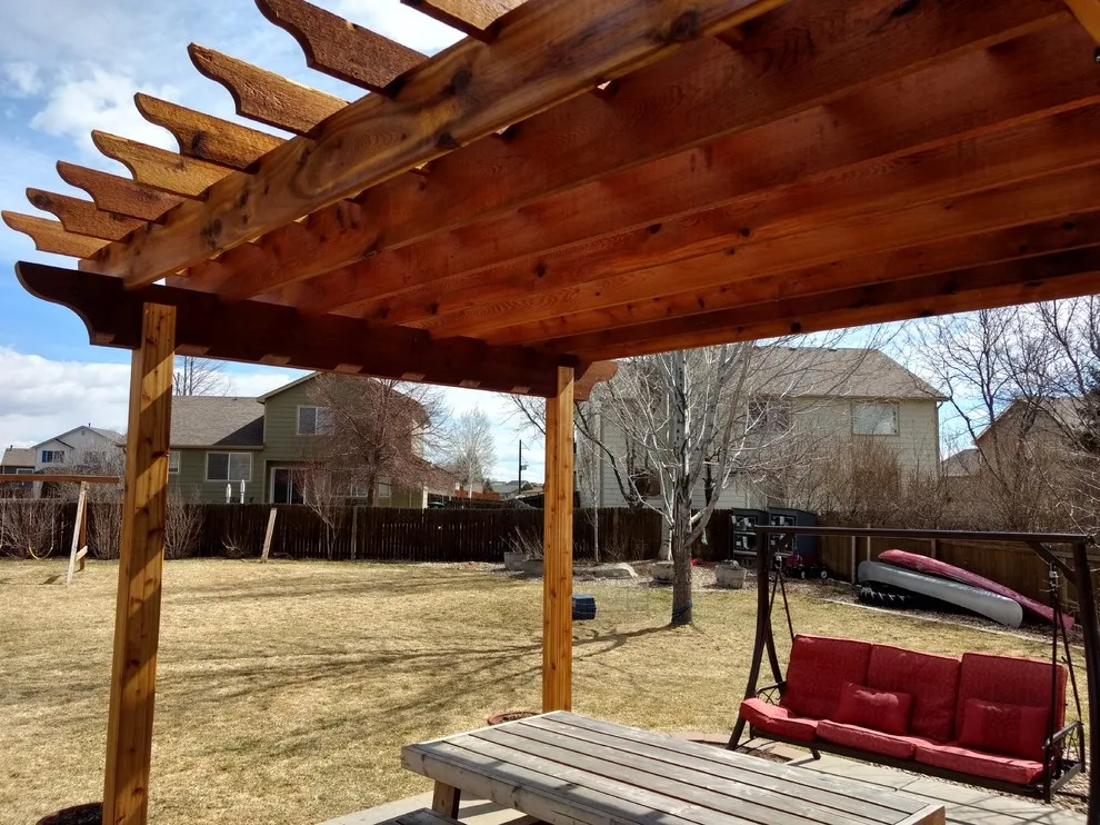 Personalized FiberOn Deck and Cedar Pergola by On Target Carpentry - Photo 6