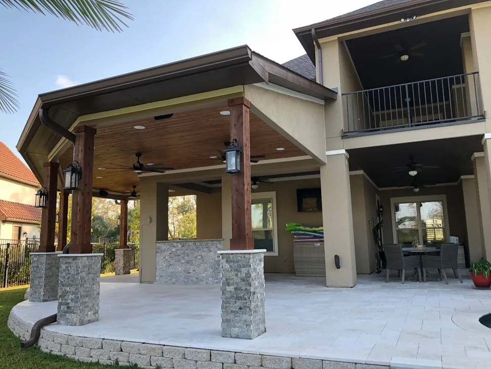 Personalized patio canopies by Houston Home Improvement - Photo 12