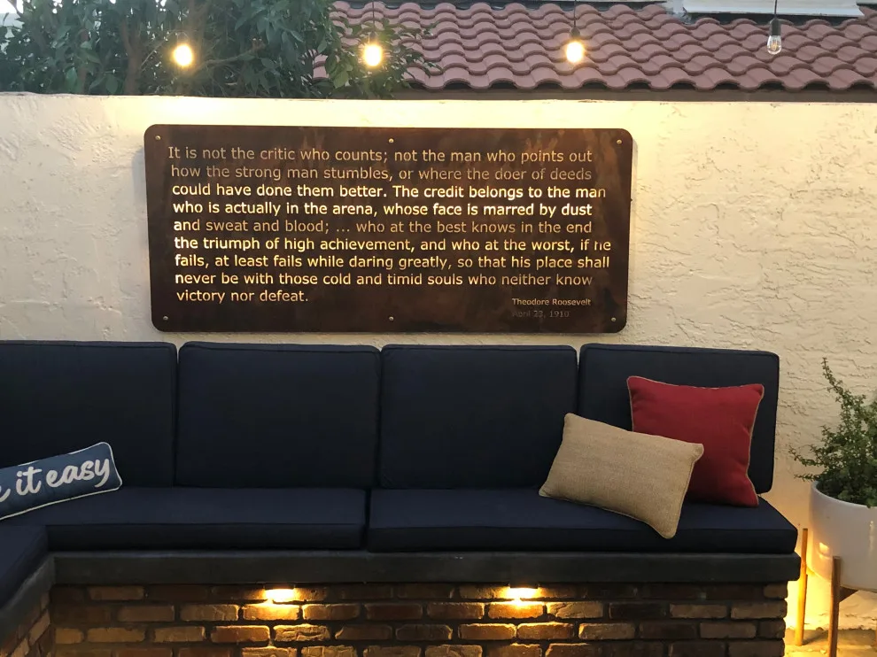 Personalized Signage by Arizona Backyard Custom - Photo 13
