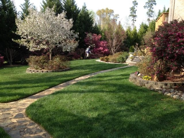 Charlotte Backyard Landscape Ideas by SecureTurf - Charlotte Landscaping Experts - Photo 3