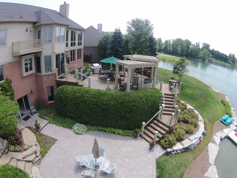 Bespoke Trex Deck in Oxford Michigan by Miles Bradley Building And Remodeling - Photo 3