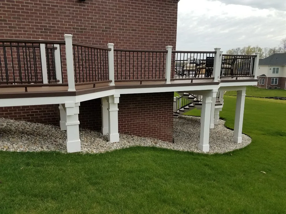 Tailored Trex Deck with Walkway by Miles Bradley Building And Remodeling - Photo 6