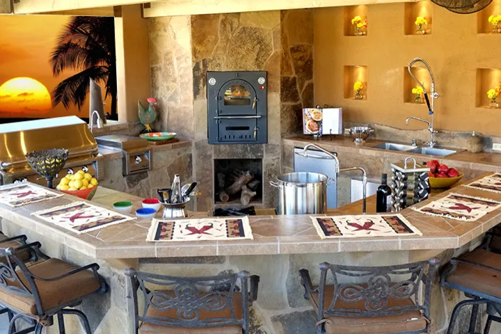 Tailored Tuscan Outdoor Cooking Space by Outdoor Living Concepts - Photo 3
