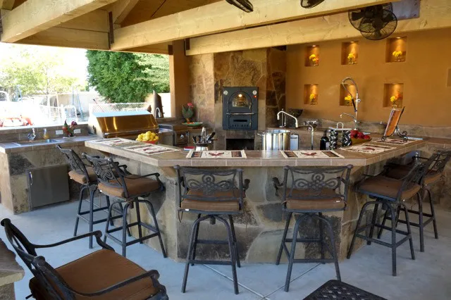 Tailored Tuscan Outdoor Cooking Space by Outdoor Living Concepts - Photo 2
